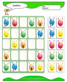 Sudoku Çocuk Bulmacaları